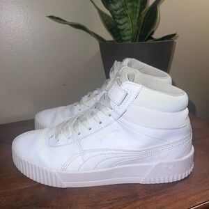 Puma Women's Carina White High-Tops